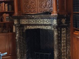 Hand Carved Marble Mantle